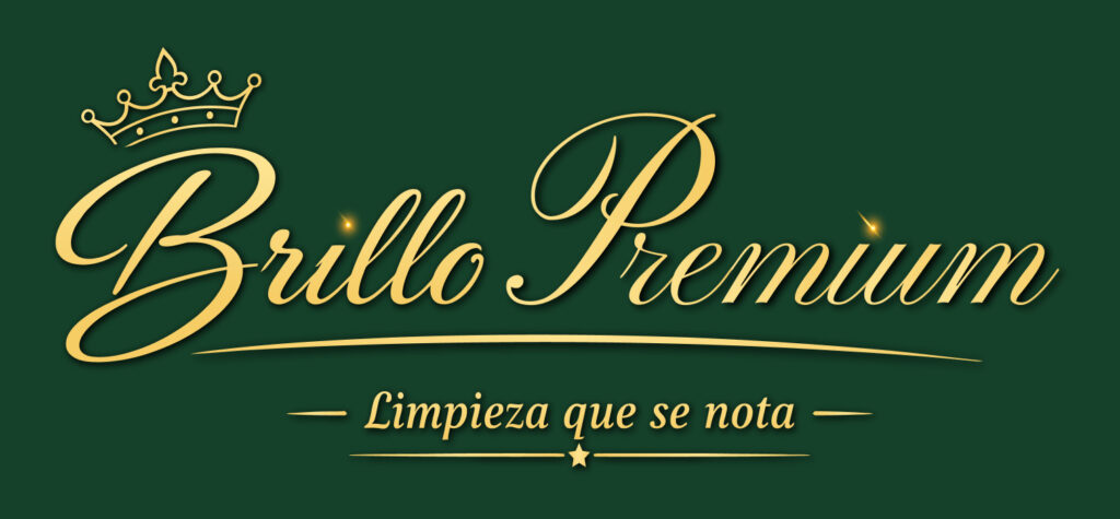 Logotipo de Brillo Premium, empresa de limpieza en Madrid